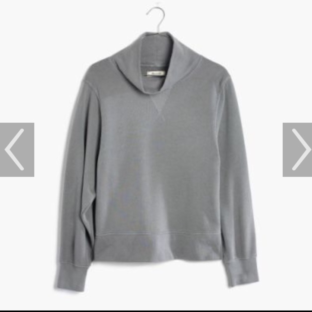 Madewell funnel neck sweatshirt